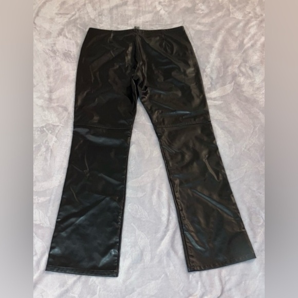 Vintage y2k Vegan Leather Pant with Maurices Tank - Picture 3 of 7